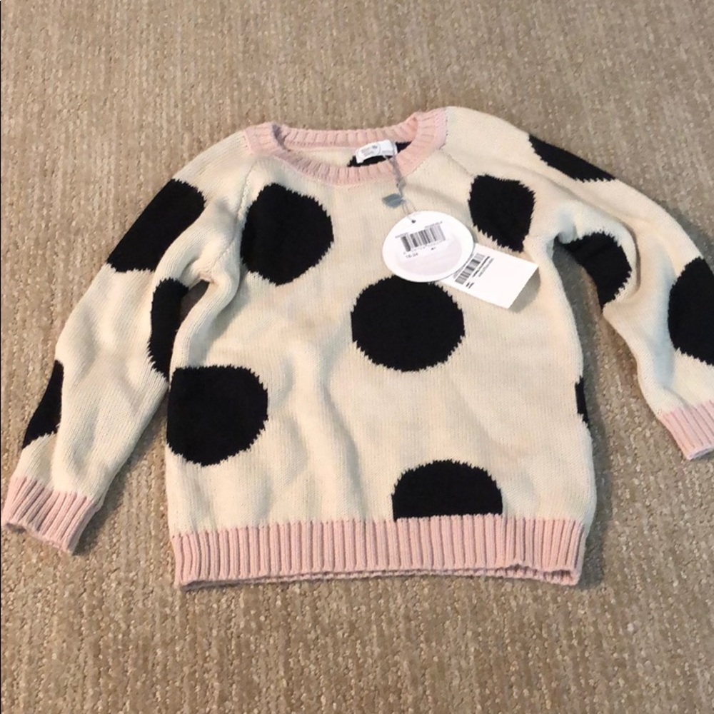 Tun Tun Knit Polka-Dot sweater Size: 18-24M